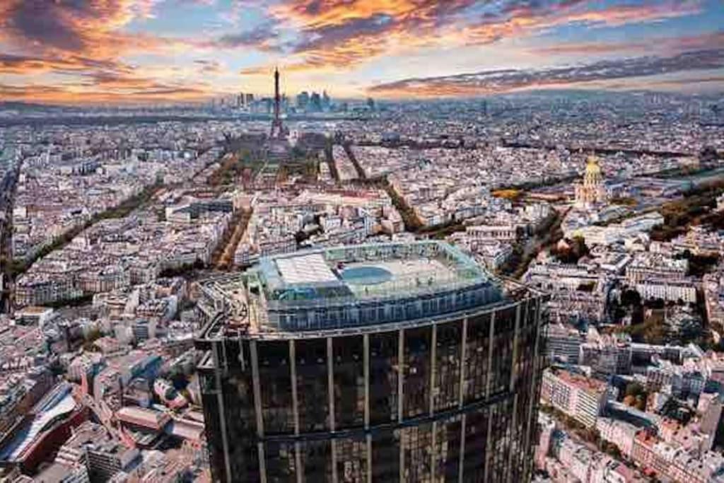 Appartement Avec Parking Et Terrasse Metro 7 Et Paris فيلوجويف المظهر الخارجي الصورة